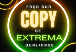 Eu vou fazer a copy que converte palavras em dinheiro
