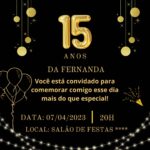 Eu vou fazer convites para anivérsarios e eventos.