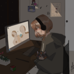 Eu vou fazer um desenho pra você