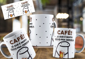 Eu vou fazer artes para canecas