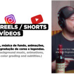Eu vou editar vídeos para seu tiktok/shorts/reels