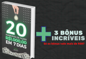 Eu vou fazer um ebook completo como você quiser