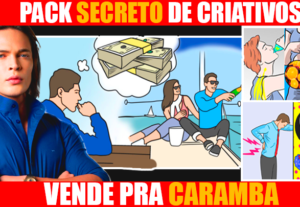 Eu vou Enviar Pack de Criativos usado pelo Thiago Finch 1K