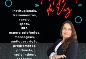Eu vou fazer voz para seu projeto.