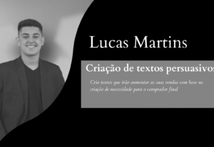 Eu vou criar o texto que vai bombar suas vendas