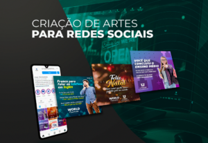 Eu vou criar artes para as suas redes sociais