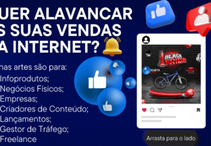 Eu vou criar artes digitais incríveis para suas redes sociai...