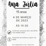 Eu vou fazer um convite de festa pra você
