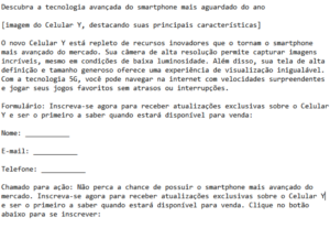 Eu vou criar textos persuasivos incríveis pra você