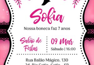 Eu vou fazer seu convite online