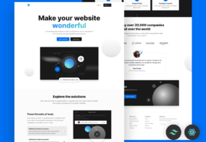 Eu vou desenvolver uma Landing Page.