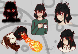Eu vou Ilustrar seus personagens e diversos
