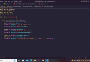 Eu vou fazer seu algoritimo em Java