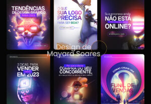 Eu vou fazer artes profissionais pro seu negócio