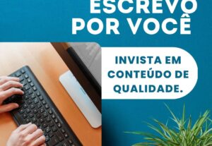 Eu vou escrever um artigo com +1000 palavras