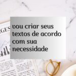 Eu vou Escrever um artigo para você