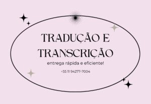 Eu vou traduzir seus textos para inglês rapidamente