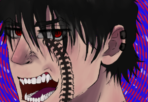 Eu vou desenhar um personagem com características a escolha.
