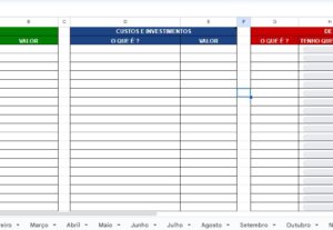 Eu vou fazer sua Planilha para Finanças do Seu Negócio