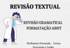 Eu vou revisar e/ou transcrever o seu texto