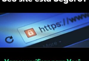 Eu vou verificar a segurança do seu site