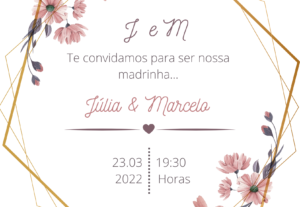 Eu vou Fazer uma arte de convite para sua empresa/festas