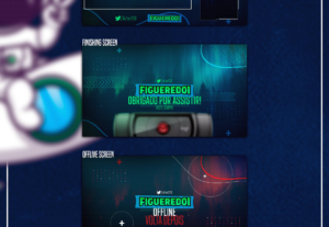 Eu vou criar o layout da sua Livestream