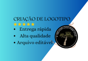 Eu vou fazer uma logotipo personalizada para você