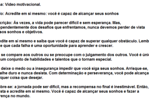 Eu vou legendar seus vídeos do YouTube.