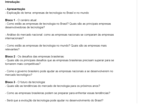 Eu vou Criar roteiros para diversas áreas