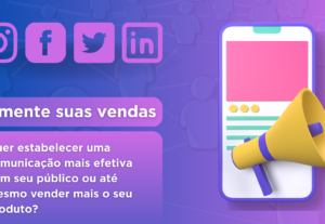 Eu vou fazer uma peça de design para sua rede social