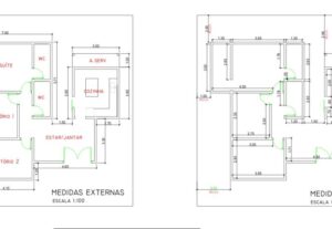 Eu vou passar o desenho da sua casa para o AutoCad