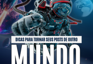 Eu vou fazer logo e post para sua rede social