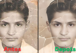 Eu vou Restaurar fotos antigas e deixá-las em melhor qualida...