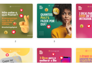 Eu vou fazer uma arte incrivel para o seu instagram