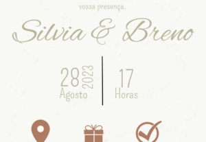 Eu vou fazer seu convite digital interativo/animado