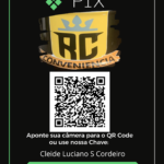 Eu vou fazer sua chave PIX em QR Code