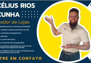 Eu vou criar uma loja para você na Shopify