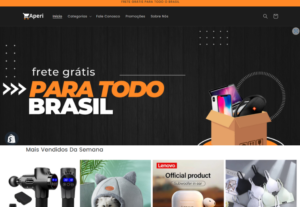 Eu vou criar a sua loja online profissional