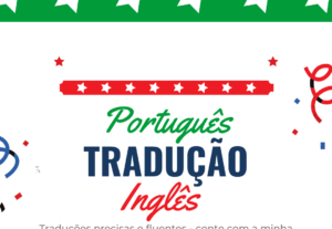 Eu vou traduzir o seu artigo para o português