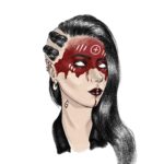 Eu vou desenhar um personagem para você.