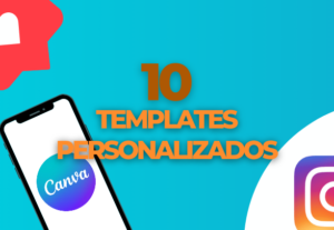 Eu vou criar 10 templates personalizados no Canva