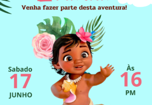 Eu vou fazer o seu convite de aniversário.