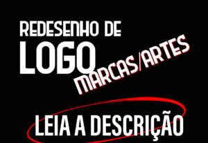 Eu vou Redesenhar Logo marca e outras Artes