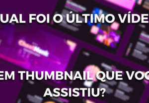 Eu vou fazer uma capa para o seu vídeo