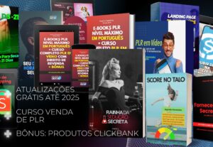 Eu vou enviar os melhores Ebooks Plr e Produtos Plr em Vídeo