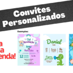 Eu vou fazer um convite para sua festa