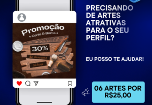 Eu vou criar 06 posts de qualidade para suas redes sociais
