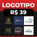 Eu vou criar seu logotipo moderno em até 48horas