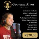 Eu vou ser a voz dos seus vídeos